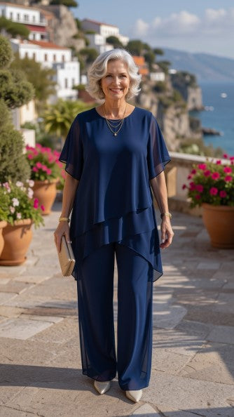 MARINA | CHIFFON SUIT SET