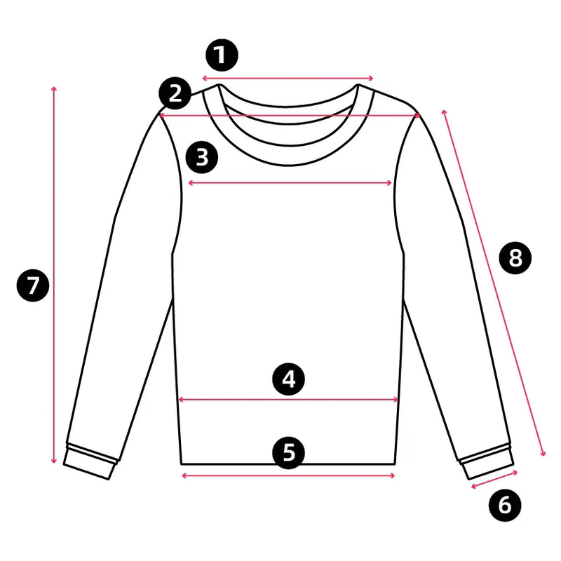 Size guide diagram