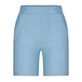 ZOFIA ATELIER light blue straight-leg summer shorts with a clean, refined look and minimalist styling.